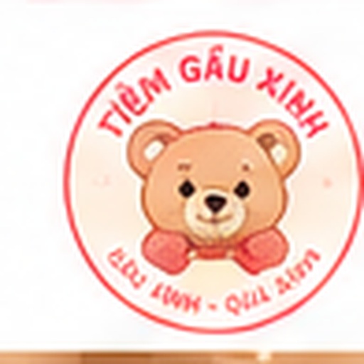 Logo Tiệm Gấu Xinh